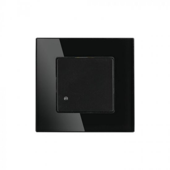 Сензор за движение микровълнов VT-8084-W 180° IP20 max 300W (LED) тип ключ за вграждане черен
