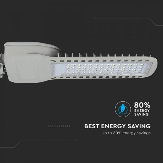 LED уличен осветител SAMSUNG CHIP VT-104ST 100W 6400K 12000Lm IP65 120Lm/W
