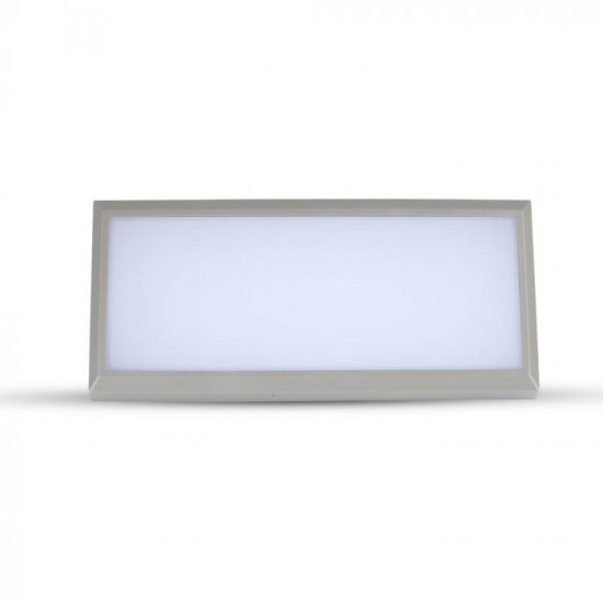 LED фасадно тяло ъглово VT-8054 12W 6400K 600Lm IP65 сиво