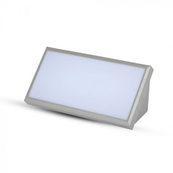 LED фасадно тяло ъглово VT-8055 20W 6400K 1000Lm IP65 сиво