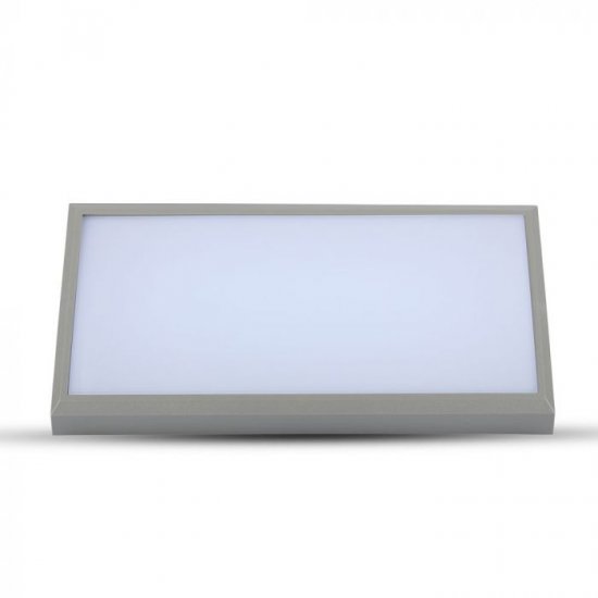 LED фасадно тяло ъглово VT-8055 20W 6400K 1000Lm IP65 сиво