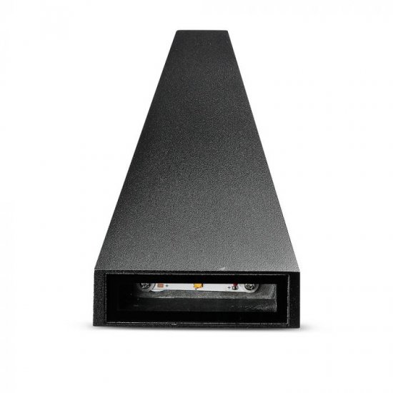 LED фасадно тяло VT-826 6W 3000K 660Lm IP65 черна