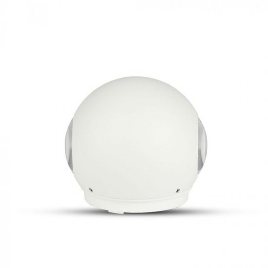 LED фасадно тяло VT-836 6W 3000K 660Lm IP65 бяло