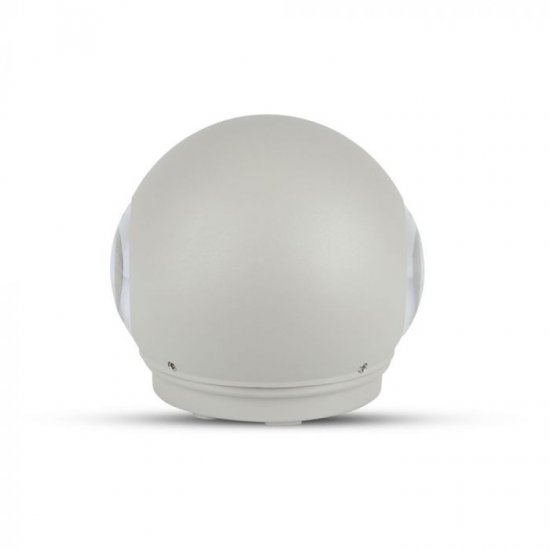 LED фасадно тяло VT-836 6W 3000K 660Lm IP65 сиво