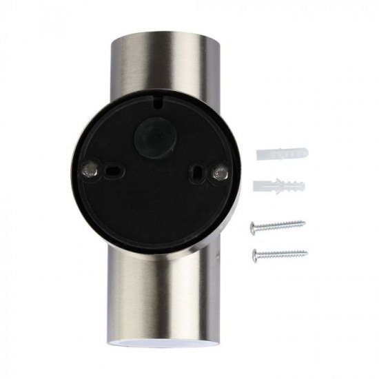 Фасадно тяло VT-7622 2хGU10 max 2х35W IP44 сатен никел