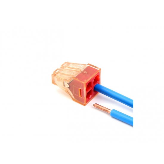 Клема конектор PUSH WIRE 4х1.5-4mm² WAGO