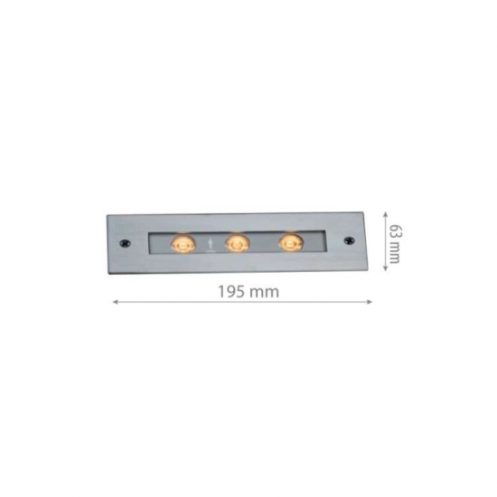 LED Луна подова Terra UB Line357 IP67 6W 6000K 600Lm 24V