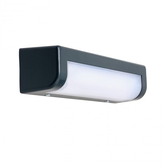 LED фасадно тяло плафон 8615 IP44 12W 4000K 1200Lm черно